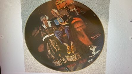 Knowles Fine China Collector Plate “Evening Ease”