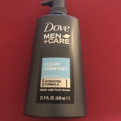 Dove Men’s Care Clean Comfort Body And Face Wash 