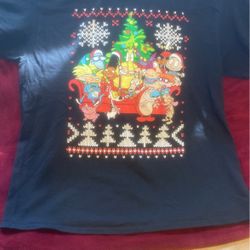 2016 Nickelodeon Christmas Shirt Size XL