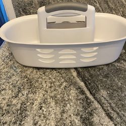 Plastic Cleaning Supply Caddy 