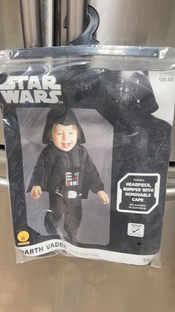 New darth Vader costume $10 size 3t4t