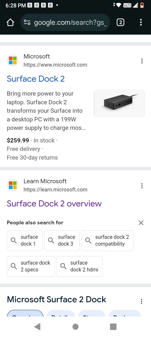 Surface Pro Docking Station