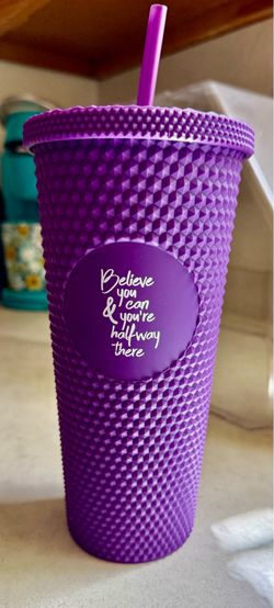 Purple Studded Tumbler