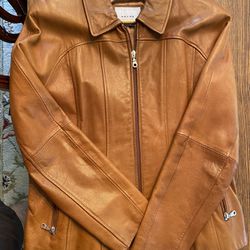 Wilson’s Leather Maxima Brown Leather Jacket