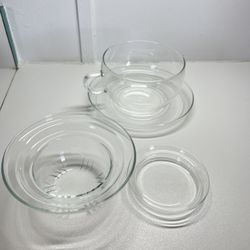 JENAER GLASS GERMANY Tea/Coffee Cups 