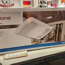 Nutone 110 Cfm Ceiling Bathroom Exhaust Heater Fan W/ Light