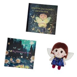 The Adventures of Annie Story Book, Instruction Book, and Glow in The Dark Doll - Brand New in Box - Multiple Available
