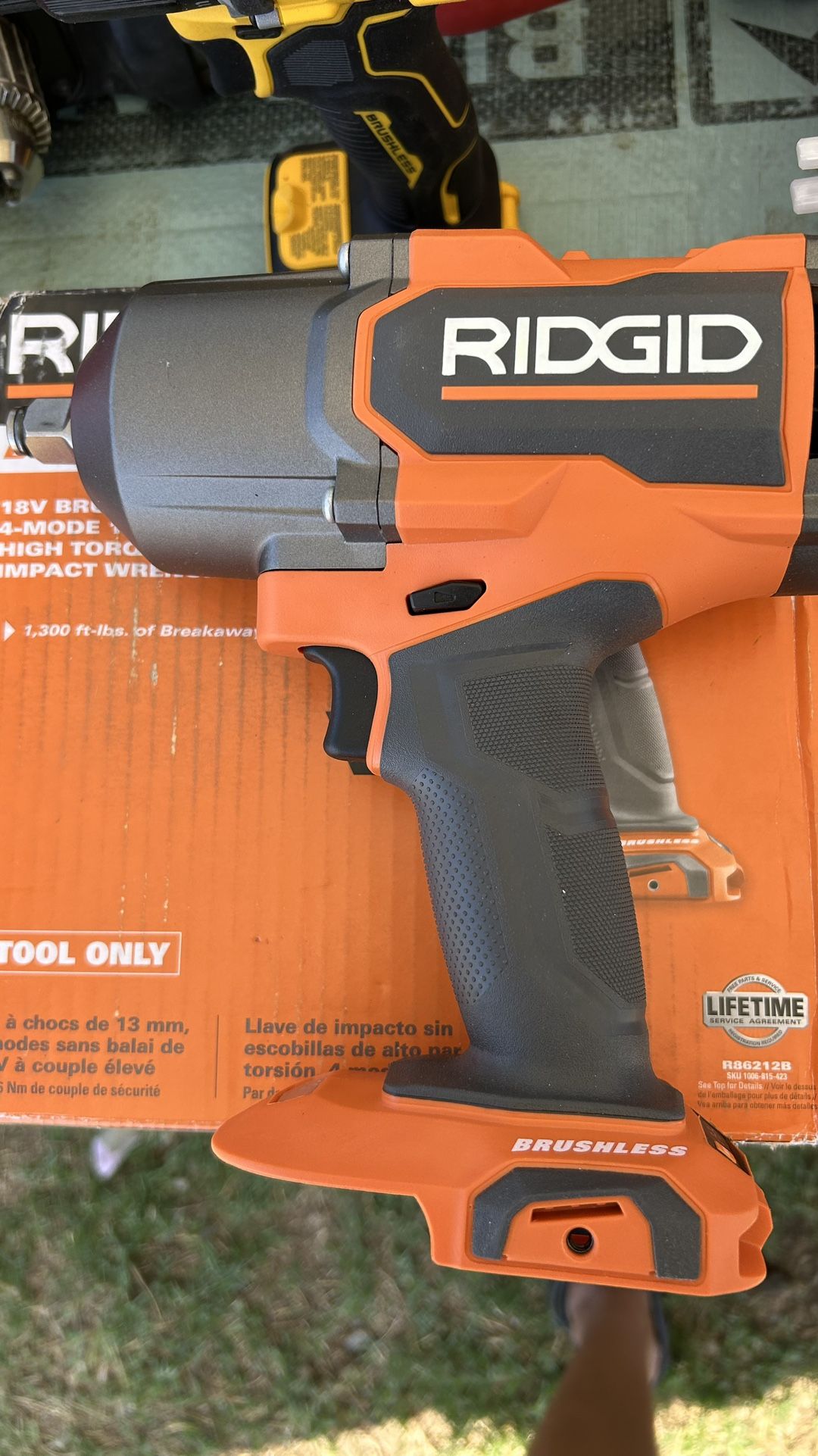 Ridgid impact 18 v 