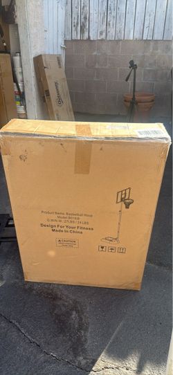 New basketball hoop