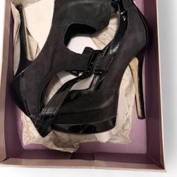 Reba Women's Purple High Heel Platform Sandals Size 8.5M