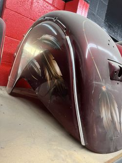 99-2001 Indian Chief Motorcycle Rear Fender