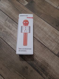 Handheld KTV Wireless Microphone Hi FI SPEAKER, Karaoke