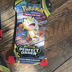Pokémon Perfect Order Sleeved Booster Pack 