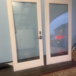 French Glass Door Used 
