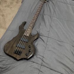 Wood Style Fender 4 String Electric Bass Guitar 