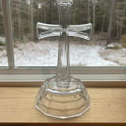 DePlomb Lead Crystal Cross