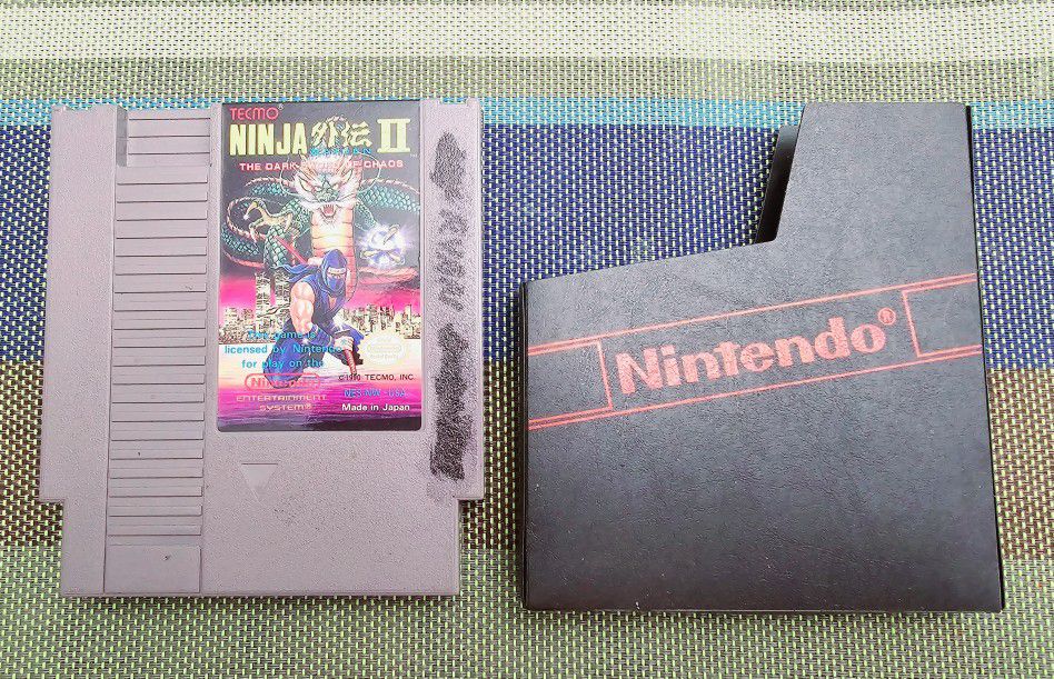 Ninja Gaiden II The Dark Sword of Chaos Authentic Nintendo Game By Tecmo