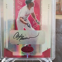 Andre Dawson Auto Card /250