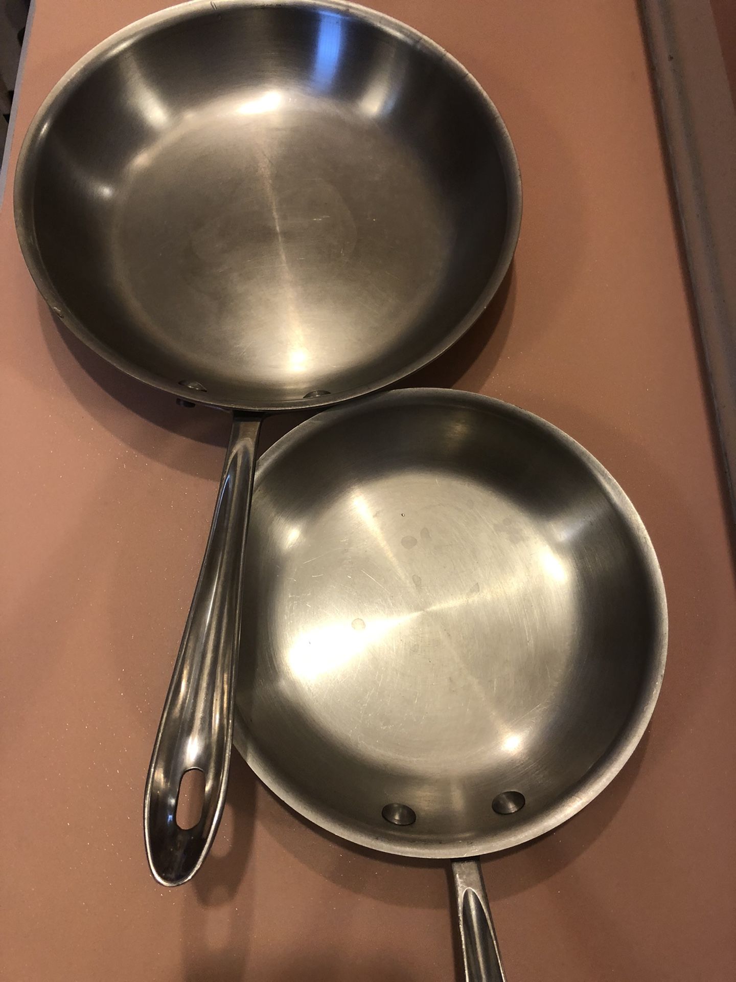 All Clad 8 Inch Stainless Fry Pan Made In USA for Sale in Bellevue, WA -  OfferUp