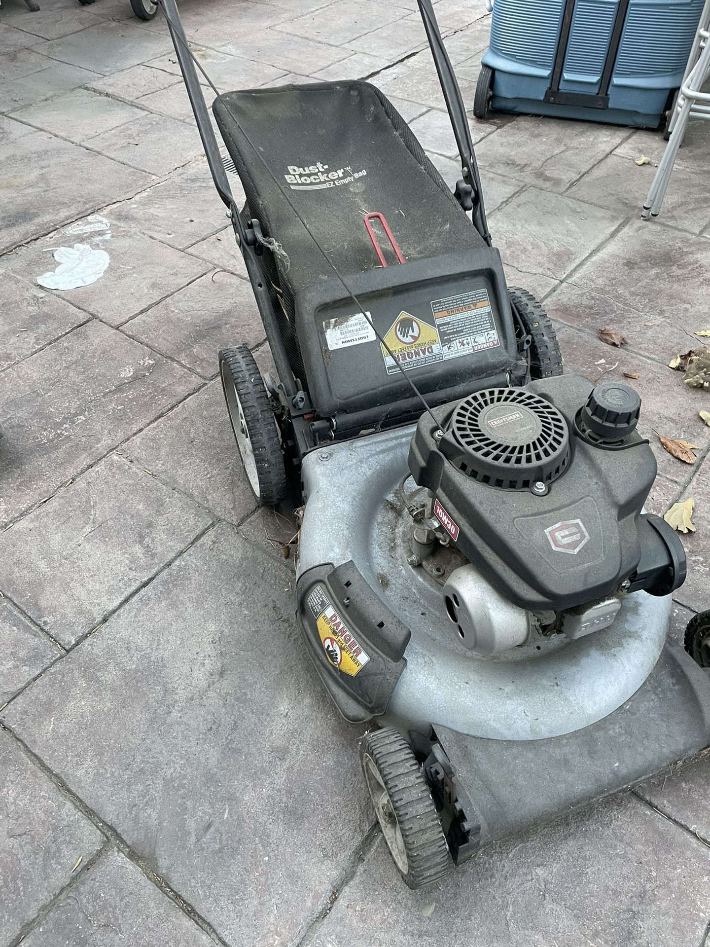 Gas Lawn Mower And Weed Wacker