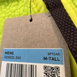 Nike Sportswear Essentials + Sherpa Fleece Jacket Mens Medium TALL
