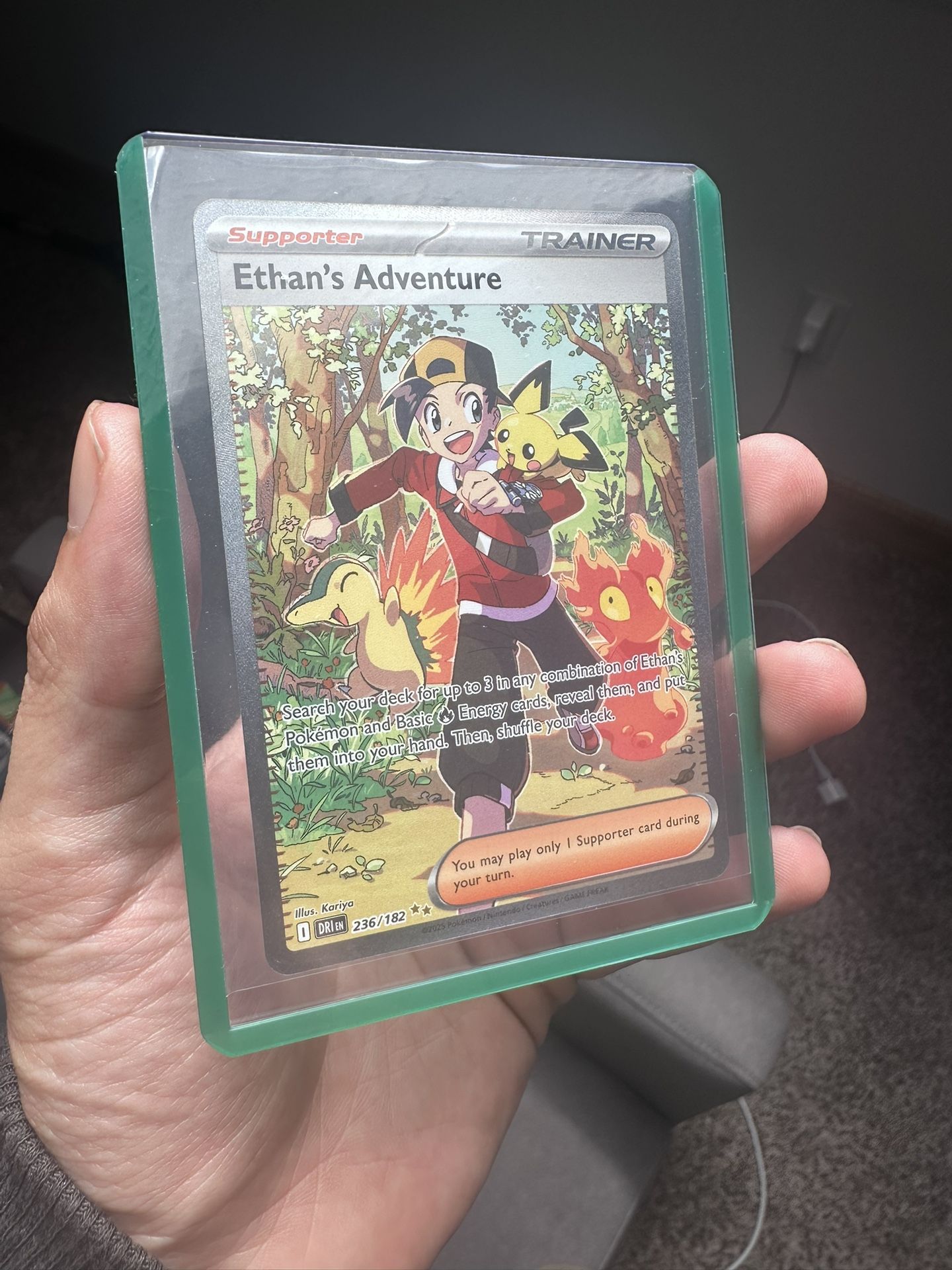 Ethan’s Adventure Pokemon Card
