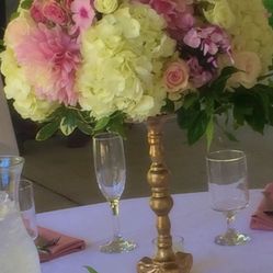 Gold Center Pieces 