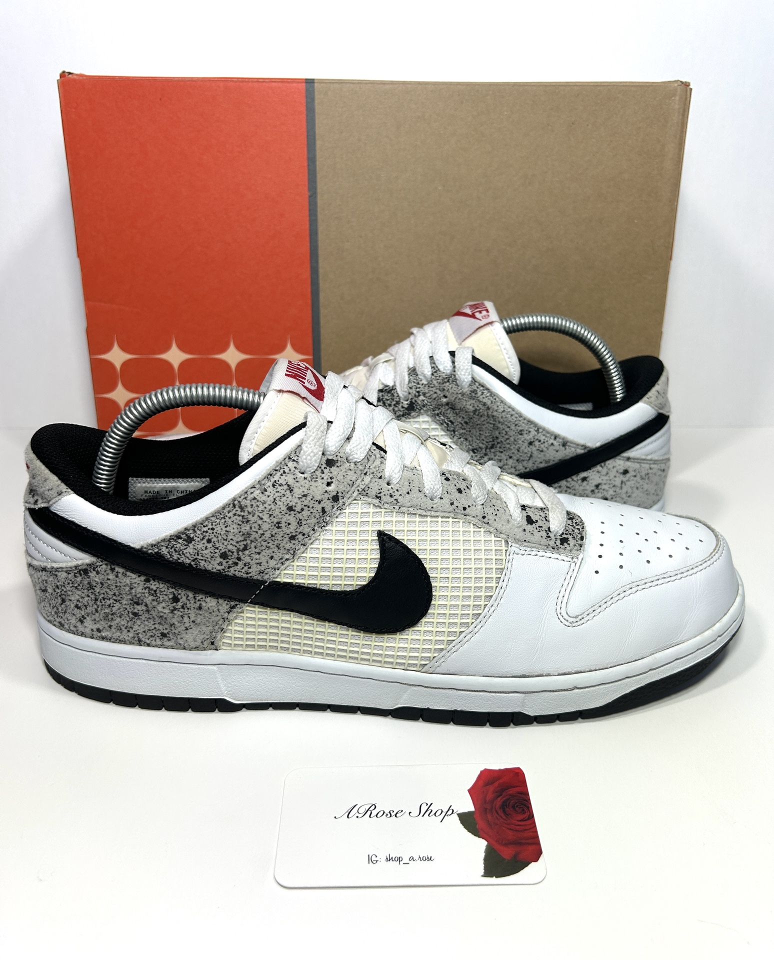 Nike Dunk Low CL ‘Jordan Pack Oreo’ (304714 107) Shoes Size: 12 M