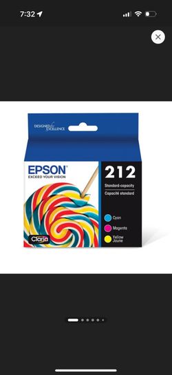 EPSON PRINTER 212 YELLOW INK CARTRIDGES