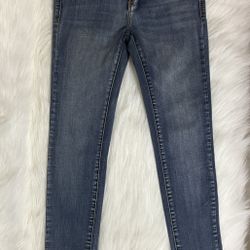 Women’s Skinny Jeans Size 3 Medium Wash Stretch Denim 