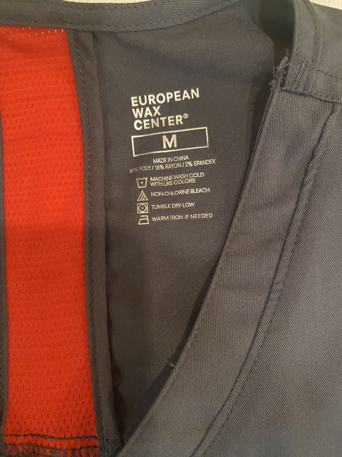 EUROPEAN WAX CENTER UNIFORM SCRUBS-NEW