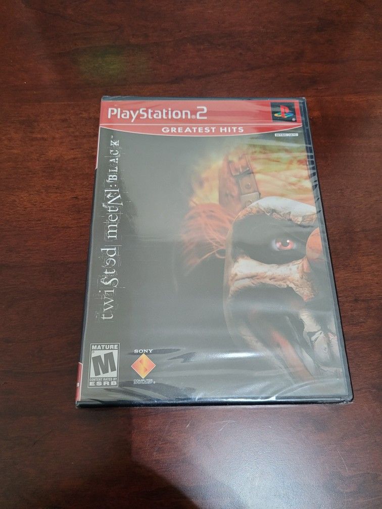 Twisted Metal: Black (PS2) – Brand New / Factory Sealed – Greatest Hits