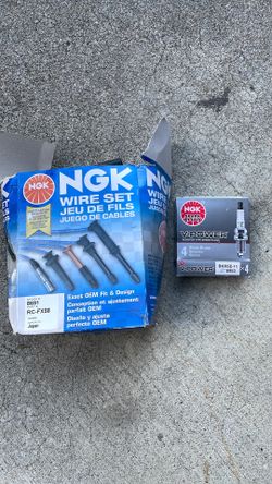 NGK wire set and plugs