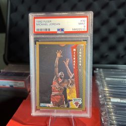Fleer Michael Jordan #32 1992-93 PSA 9 
