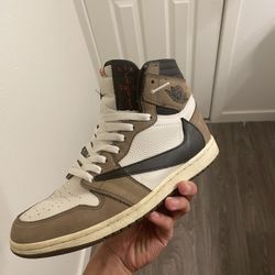 Jordan 1 High Travis Scott Mocha Size 10