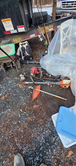 Lot of Lawn Equipment