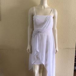 Fanny Fashion white prom, homecoming dress size L
