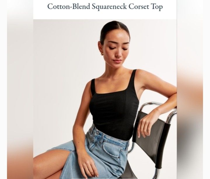 Corset Top Abercrombie