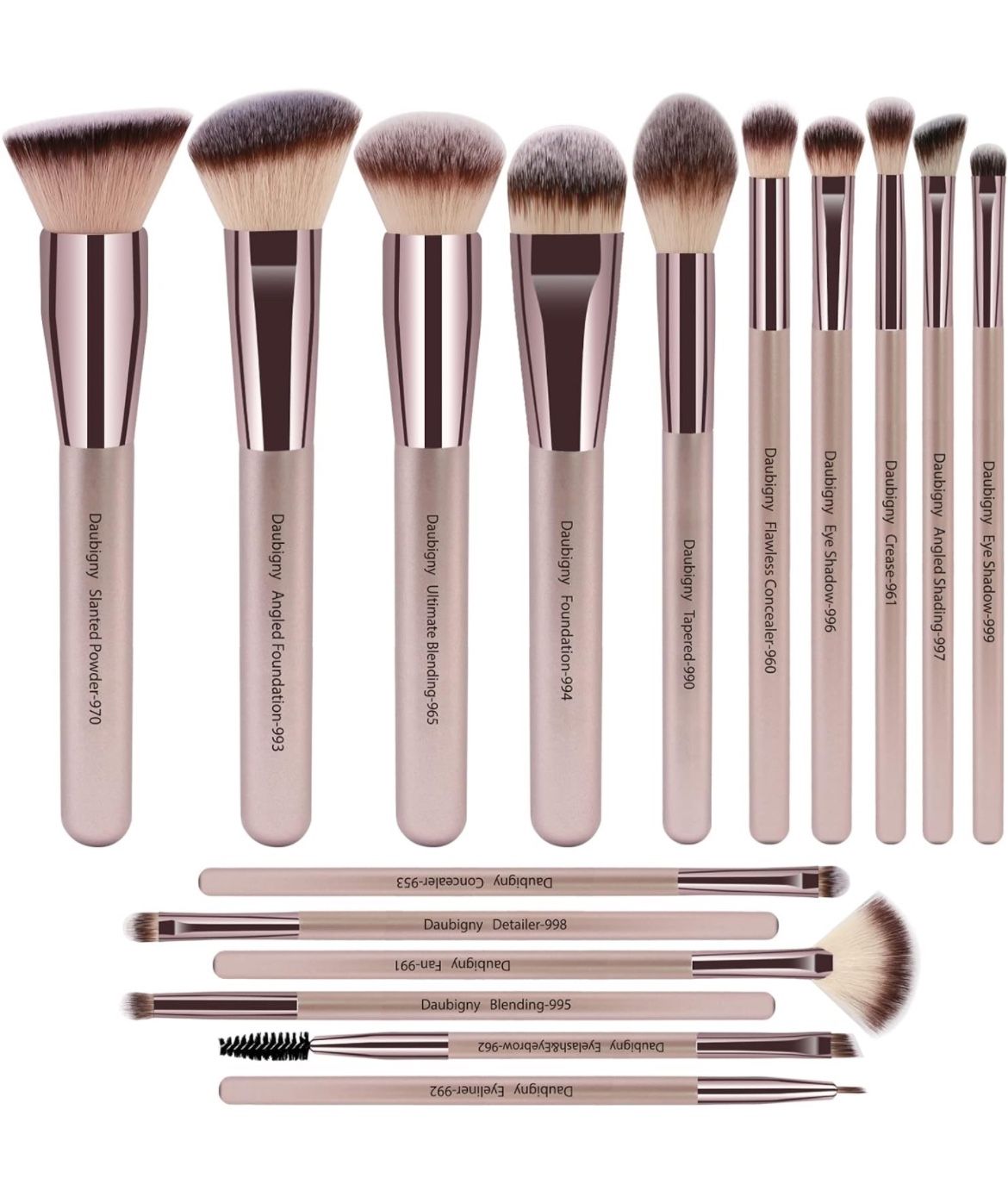 16 Piece Makeup Brushes Set BRAND NEW