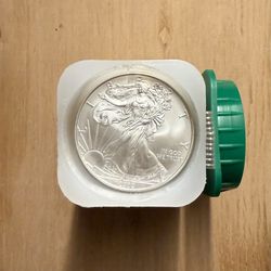 American Silver Eagle 1 oz Silver Dollar Coins 2009 Roll Of 20