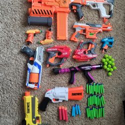 Nerf Guns and Ammo