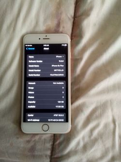IPHONE 6S PLUS FOR SALE THIS PHONE IS A COLLECTION ITEM EXCELLENT CONDITION AND LIKE NEW 128 GB ORIGINAL ATT CRICKET 100 % BATTERY PERCENTAGE ETC