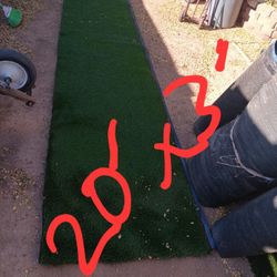 Turf. 20' X 3' = 60' X $1.5 =$90