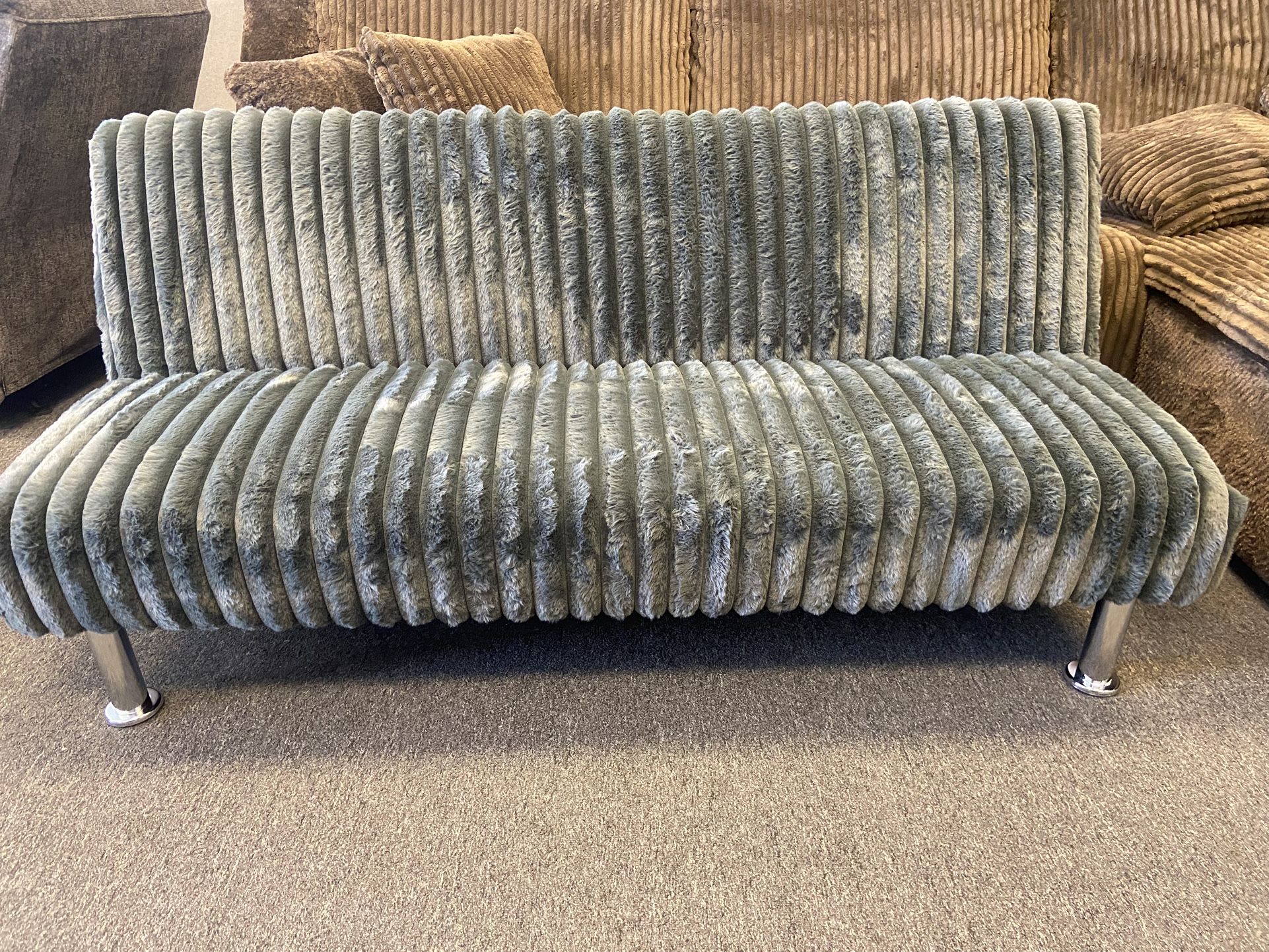 Brand New Plush Corduroy Sofa Bed