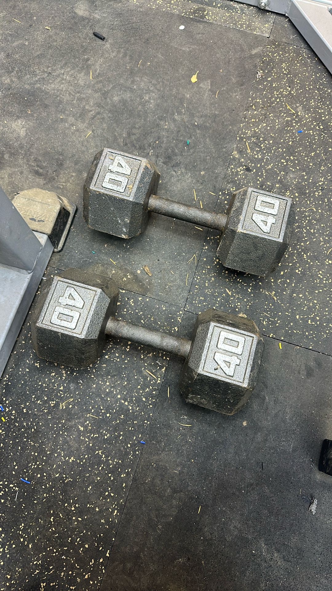 40 Lb Dumbbell Set
