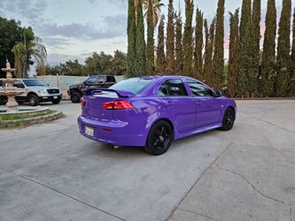 2011 MITSUBISHI LANCER SPORT!33 MPG!CUSTOM PURPLE PAINT,CLEAN TITLE,SMOG,NAV+CAM