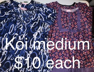 Koi medium new scrub tops