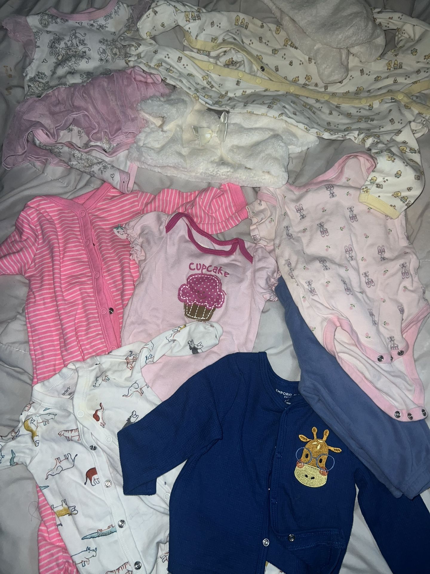 Baby Girl Bundle Clothes 0-12 Mos Baby Gap, Carters, Vintage Baby Etc