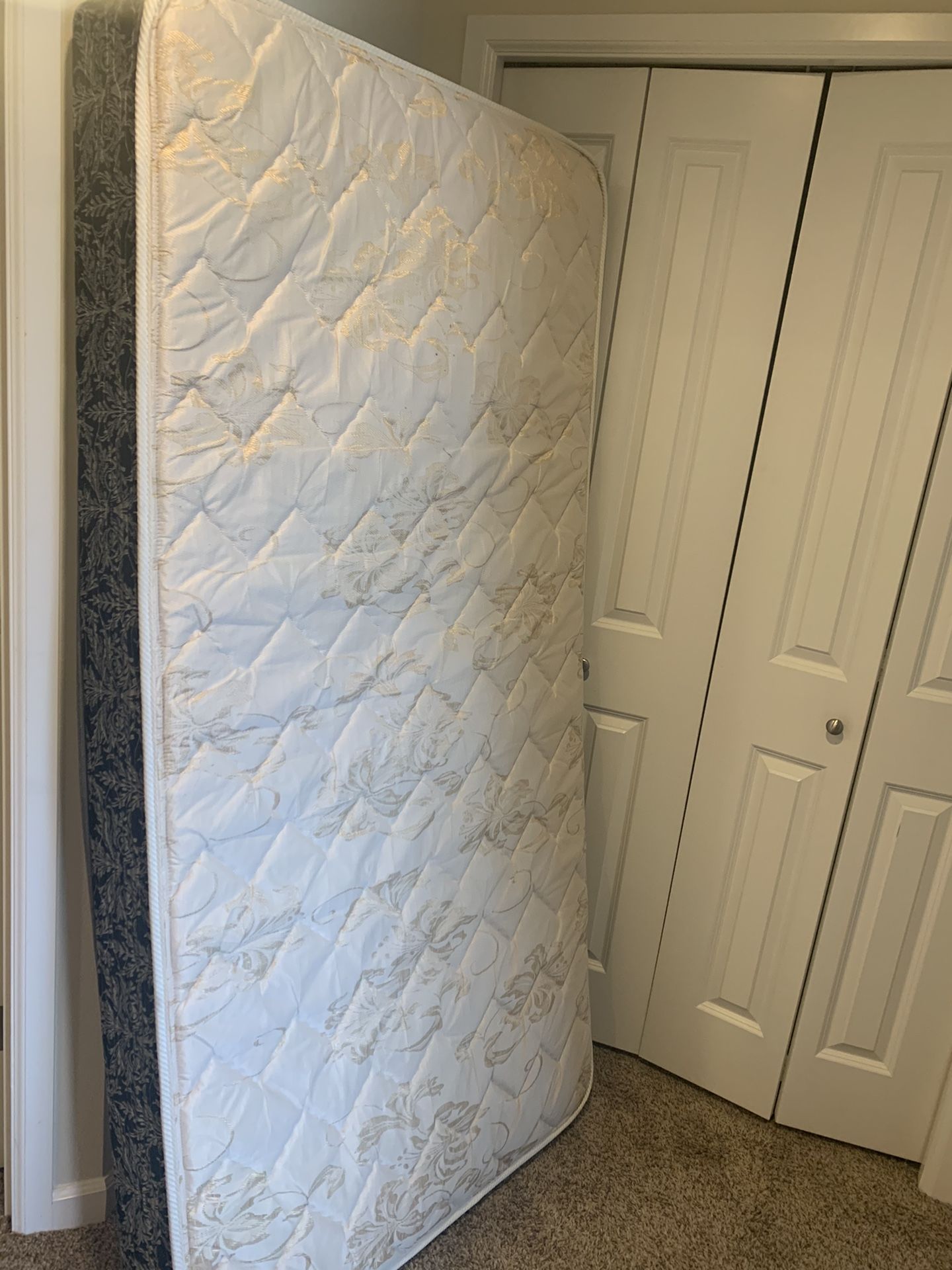 Twin mattress! Basically new!