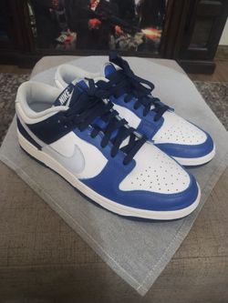 men's Nike dunk Royal blue and navy blue